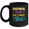 Momma Of The Birthday Girl Tie Dye 1st Birthday Family Mug | siriusteestore