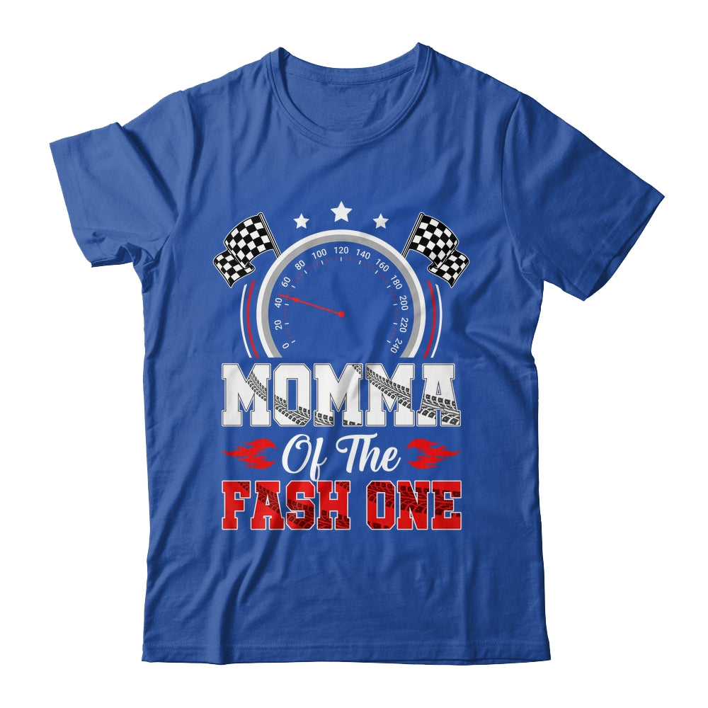Momma Of The Fast One 1st Birthday Racing Car Family Shirt & Hoodie | siriusteestore