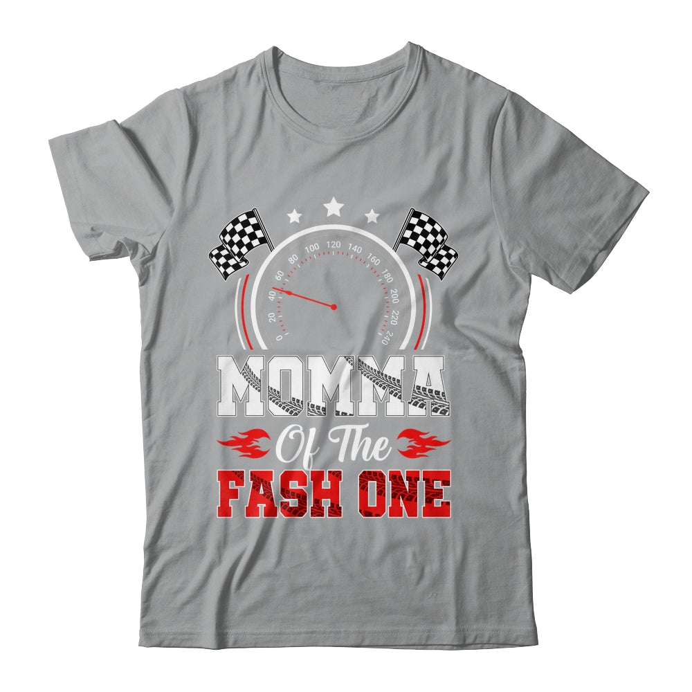 Momma Of The Fast One 1st Birthday Racing Car Family Shirt & Hoodie | siriusteestore