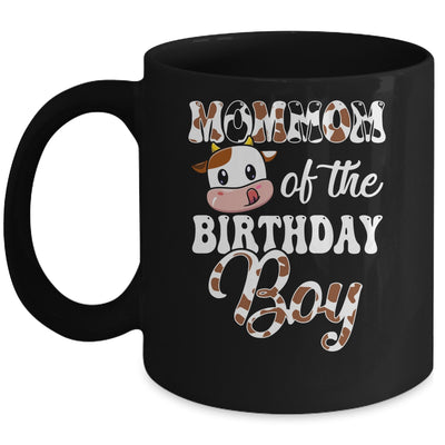 Mommom Of The Birthday Boy Cow Farm 1st Birthday Boy Mug | siriusteestore