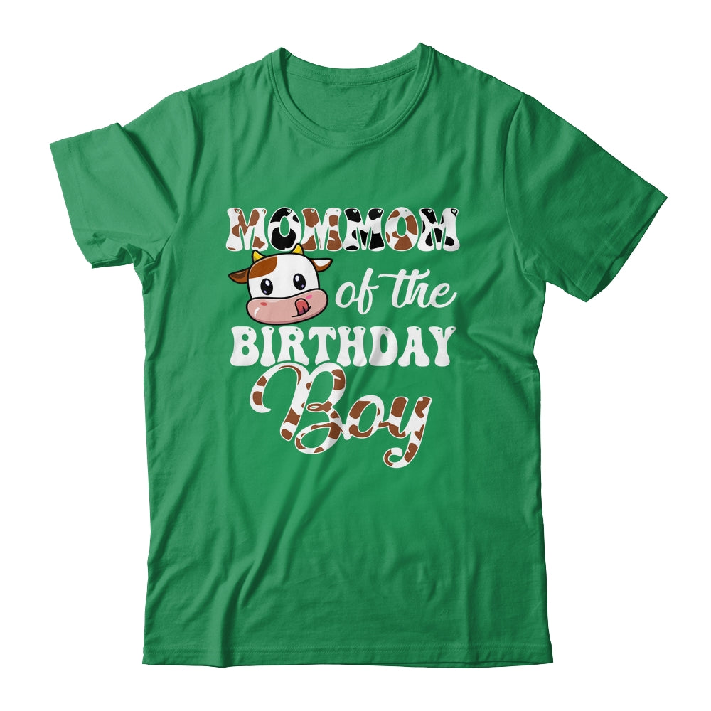 Mommom Of The Birthday Boy Cow Farm 1st Birthday Boy Shirt & Hoodie | siriusteestore