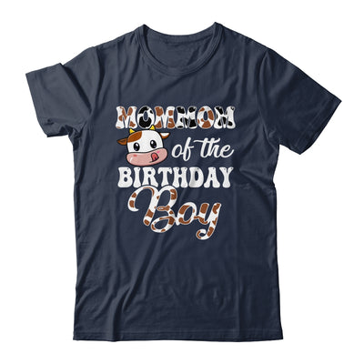 Mommom Of The Birthday Boy Cow Farm 1st Birthday Boy Shirt & Hoodie | siriusteestore