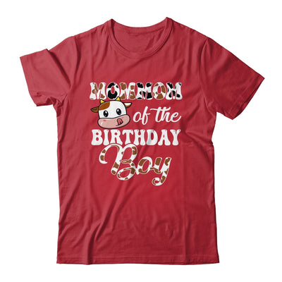 Mommom Of The Birthday Boy Cow Farm 1st Birthday Boy Shirt & Hoodie | siriusteestore