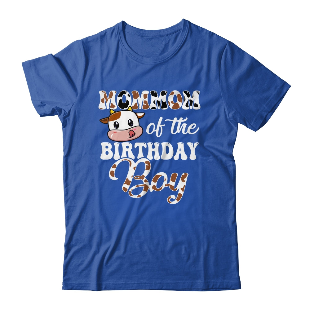 Mommom Of The Birthday Boy Cow Farm 1st Birthday Boy Shirt & Hoodie | siriusteestore