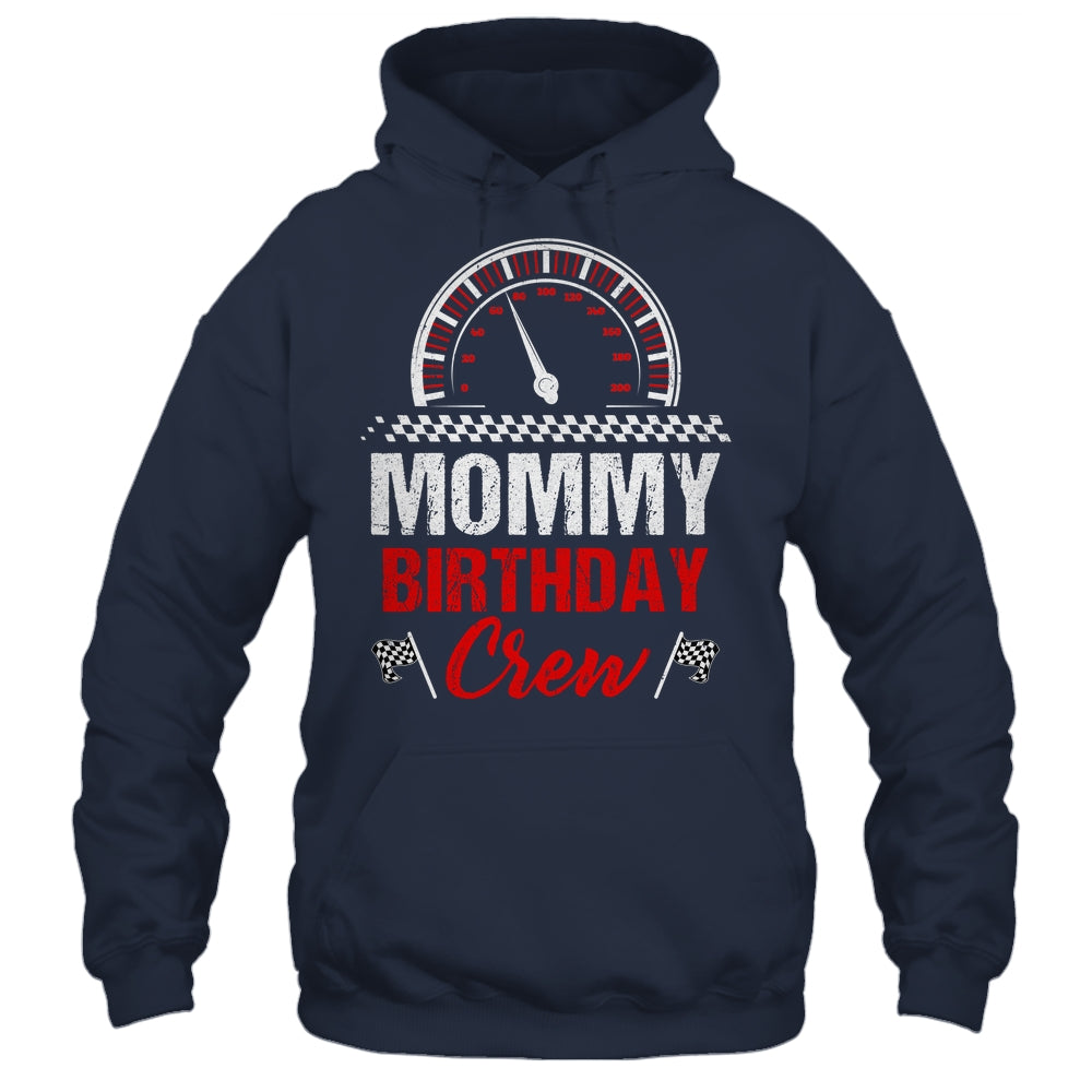 Mommy Birthday Crew Race Car Racing Car Driver Mom Mama Shirt & Tank Top | siriusteestore
