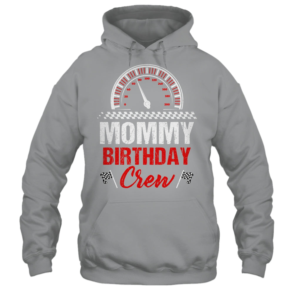 Mommy Birthday Crew Race Car Racing Car Driver Mom Mama Shirt & Tank Top | siriusteestore