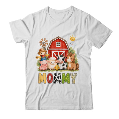 Mommy Farm Cow 1St Birthday Girl Boy Matching Family Shirt & Hoodie | siriusteestore