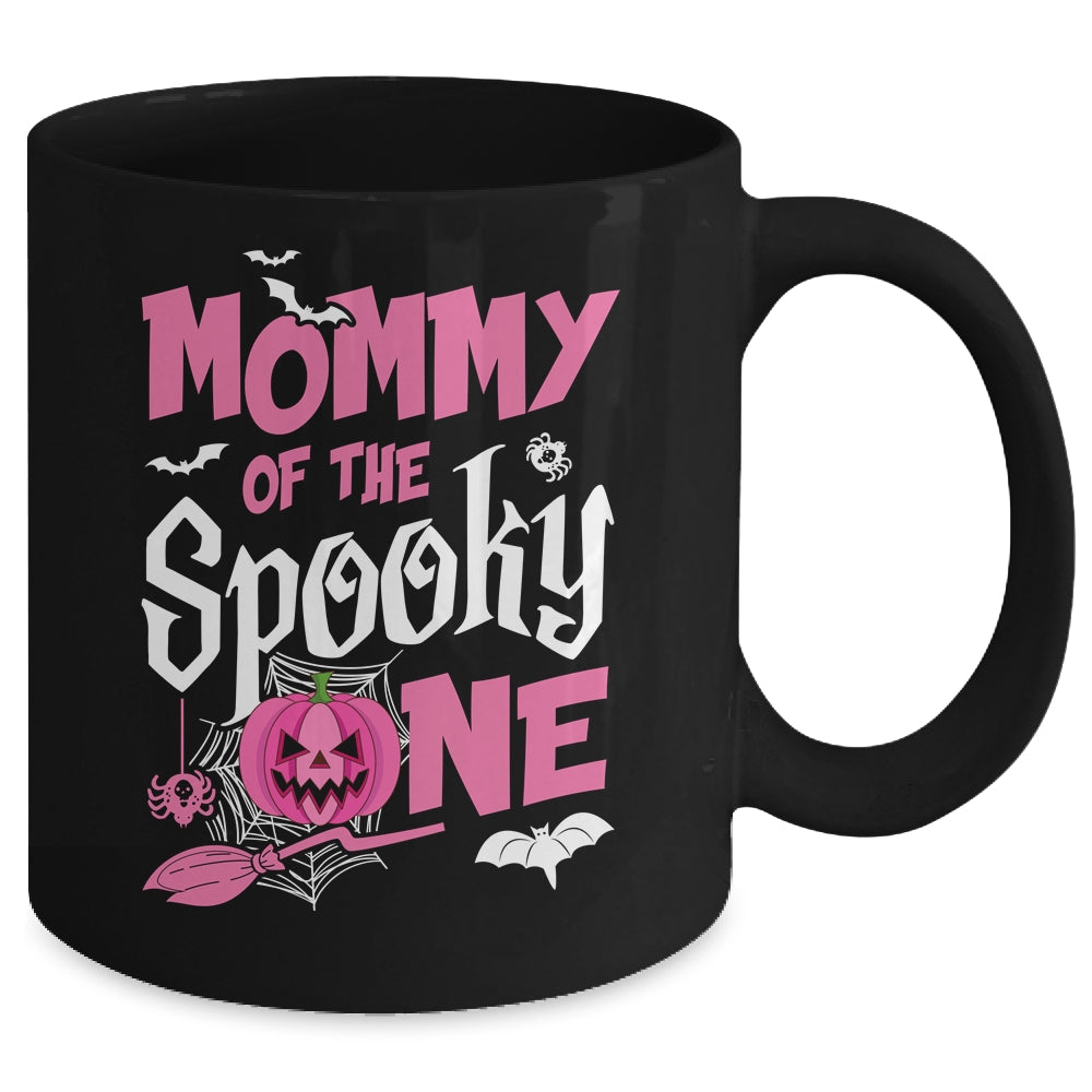 Mommy Halloween 1st Birthday Girl Matching Family Spooky One Mug | siriusteestore