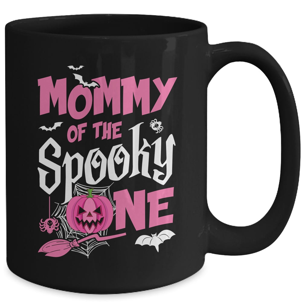Mommy Halloween 1st Birthday Girl Matching Family Spooky One Mug | siriusteestore