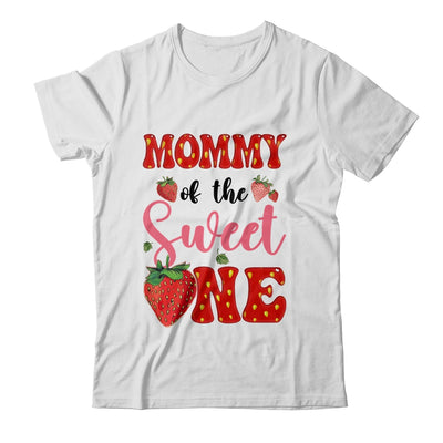 Mommy Of Sweet One Strawberry Frist 1st Birthday Girl Shirt & Hoodie | siriusteestore