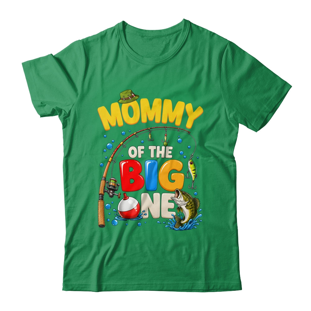 Mommy Of The Big One Fishing Birthday Boy Family Party Shirt & Hoodie | siriusteestore