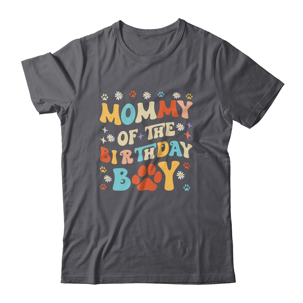 Mommy Of The Birthday Boy Dog Paw Birthday Party Celebration Shirt & Hoodie | siriusteestore