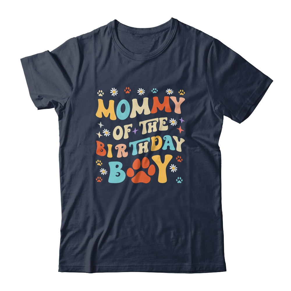 Mommy Of The Birthday Boy Dog Paw Birthday Party Celebration Shirt & Hoodie | siriusteestore