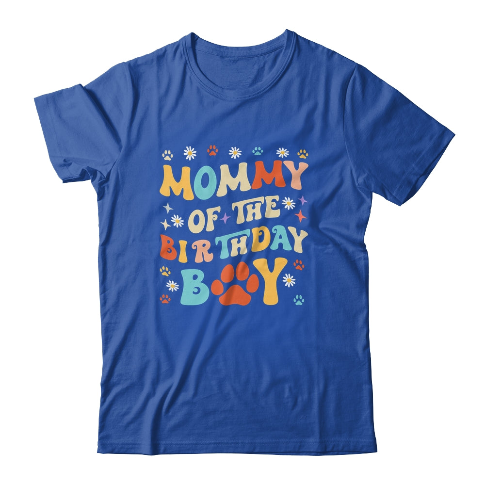 Mommy Of The Birthday Boy Dog Paw Birthday Party Celebration Shirt & Hoodie | siriusteestore