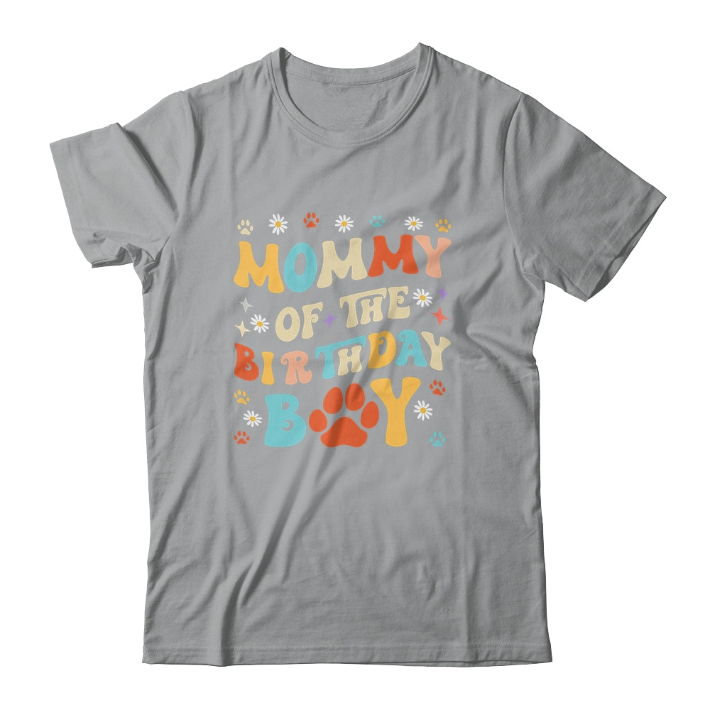 Mommy Of The Birthday Boy Dog Paw Birthday Party Celebration Shirt & Hoodie | siriusteestore