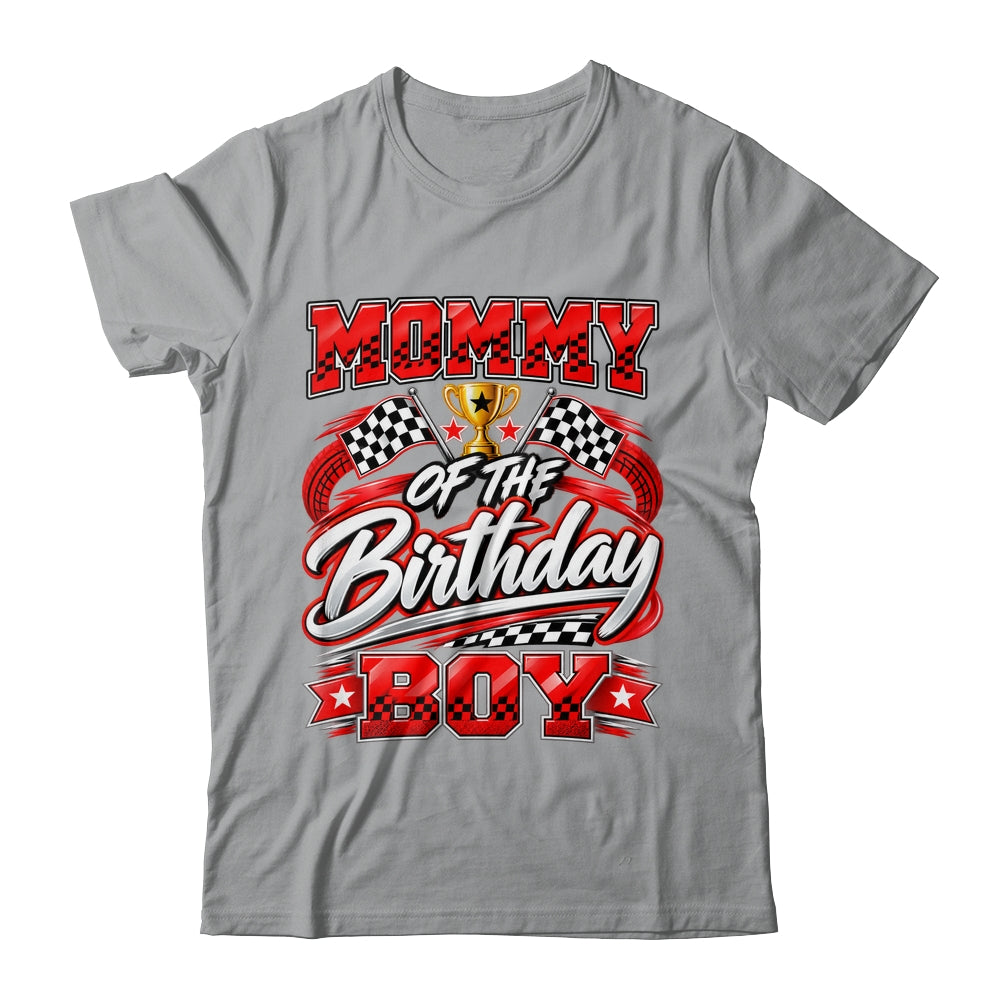 Mommy Of The Birthday Boy Race Car Family Pit Crew Shirt & Hoodie | siriusteestore
