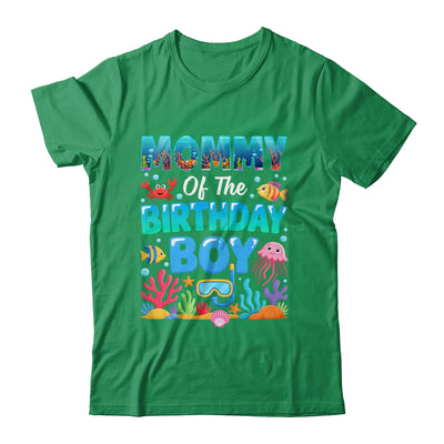 Mommy Of The Birthday Boy Sea Animals Ocean Aquarium Shirt & Hoodie | siriusteestore