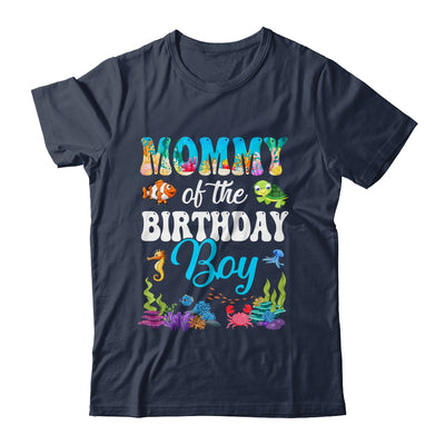 Mommy Of The Birthday Boy Sea Fish Ocean Aquarium Party Shirt & Hoodie | siriusteestore