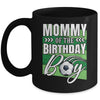 Mommy Of The Birthday Boy Soccer Birthday Soccer Player Mug | siriusteestore