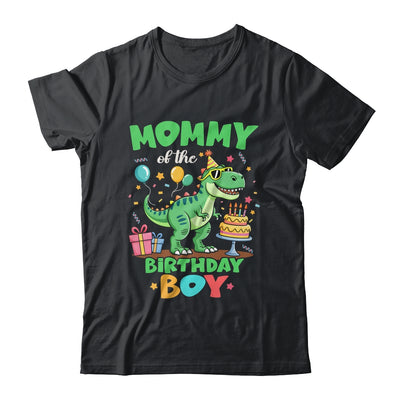 Mommy Of The Birthday Boy T Rex Dinosaur Family Party Shirt & Hoodie | siriusteestore