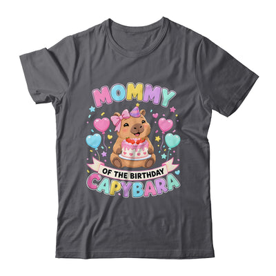 Mommy Of The Birthday Capybara Birthday Girl Family Shirt & Hoodie | siriusteestore