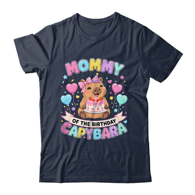 Mommy Of The Birthday Capybara Birthday Girl Family Shirt & Hoodie | siriusteestore