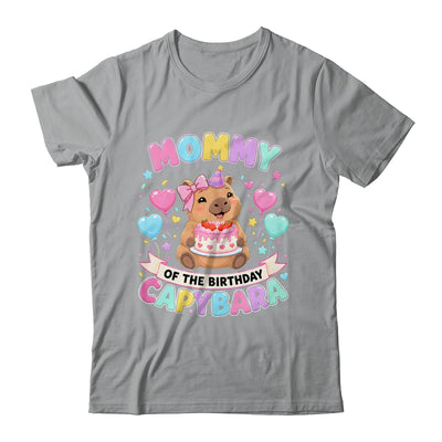 Mommy Of The Birthday Capybara Birthday Girl Family Shirt & Hoodie | siriusteestore
