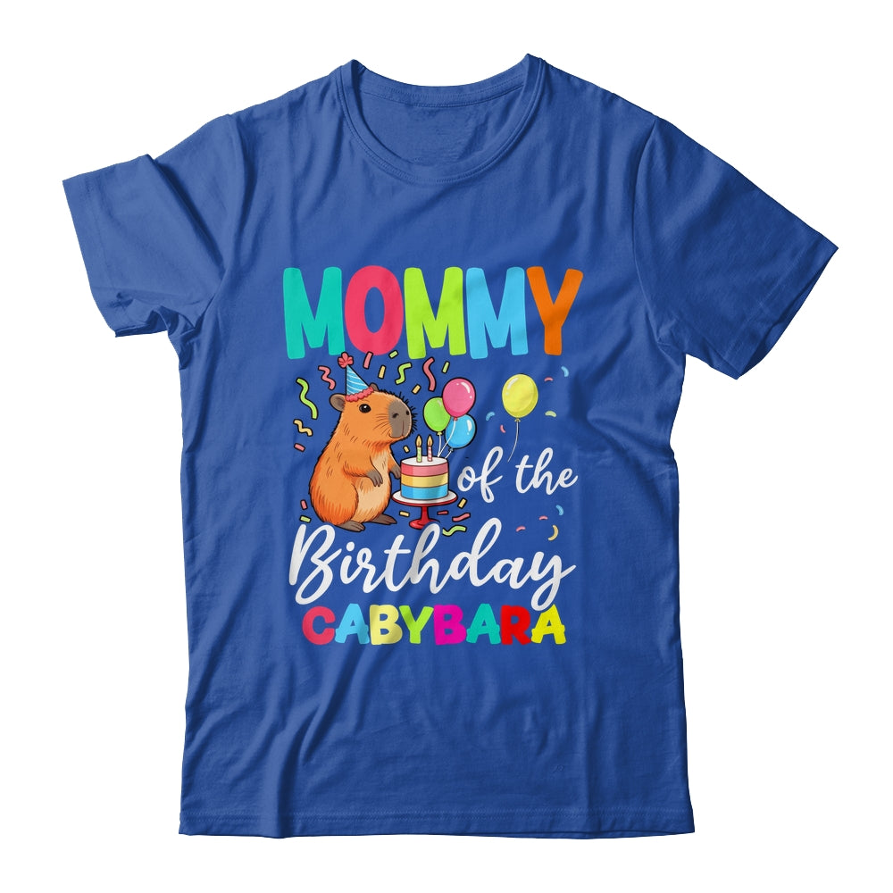 Mommy Of The Birthday Capybara Girl Bday Party Family Shirt & Hoodie | siriusteestore
