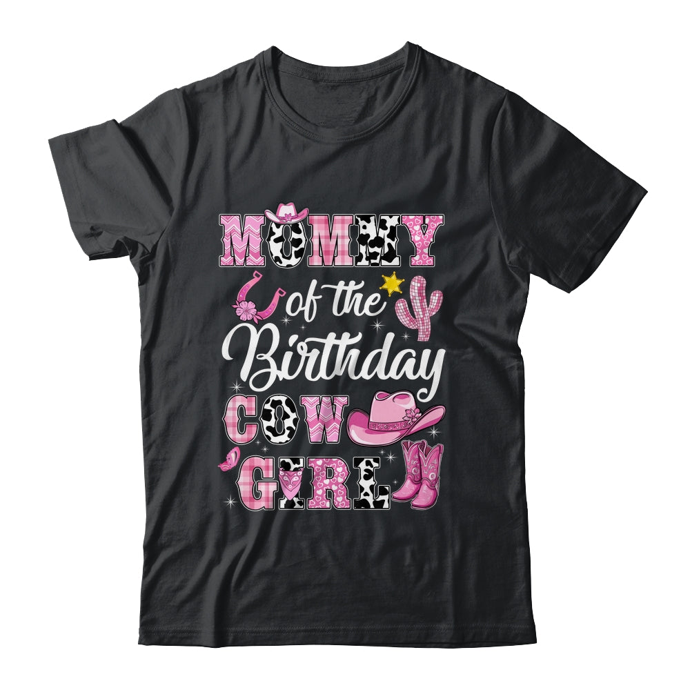 Mommy Of The Birthday Cow Girl Western Cowgirl 1st Birthday Shirt & Hoodie | siriusteestore