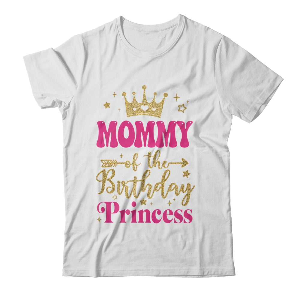 Mommy Of The Birthday For Girl 1st Birthday Princess Girl Shirt & Hoodie | siriusteestore