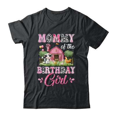 Mommy Of The Birthday Girl 1st Birthday Cow Farm Family Shirt & Hoodie | siriusteestore