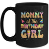 Mommy Of The Birthday Girl 1st Ice Cream Party Family Mug | siriusteestore
