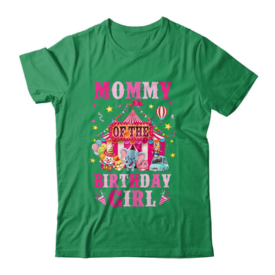 Mommy Of The Birthday Girl Circus Carnival Family Party Shirt & Hoodie | siriusteestore