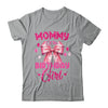 Mommy Of The Birthday Girl Coquette Bow Matching Family Shirt & Hoodie | siriusteestore