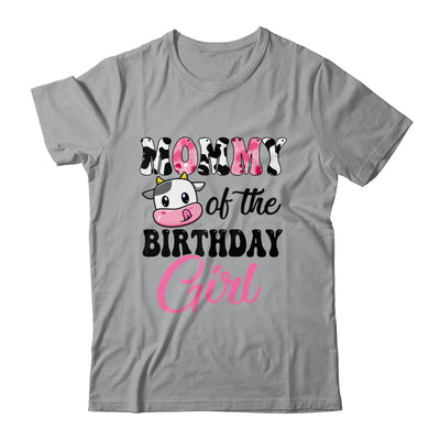 Mommy Of The Birthday Girl Cow Farm 1st Birthday Girl Shirt & Hoodie | siriusteestore