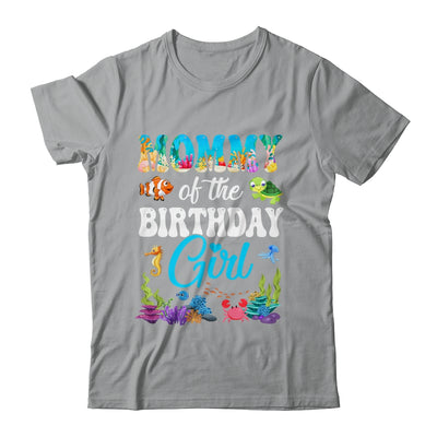 Mommy Of The Birthday Girl Sea Fish Ocean Aquarium Party Shirt & Hoodie | siriusteestore