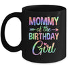 Mommy Of The Birthday Girl Tie Dye 1st Birthday Girl Family Mug | siriusteestore