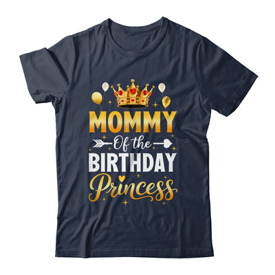 Mommy Of The Birthday Princess Birthday Girl Family Kid Shirt & Hoodie | siriusteestore