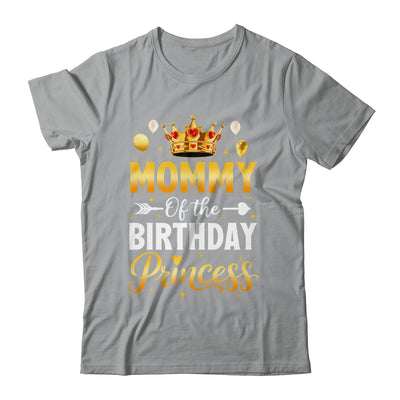 Mommy Of The Birthday Princess Birthday Girl Family Kid Shirt & Hoodie | siriusteestore