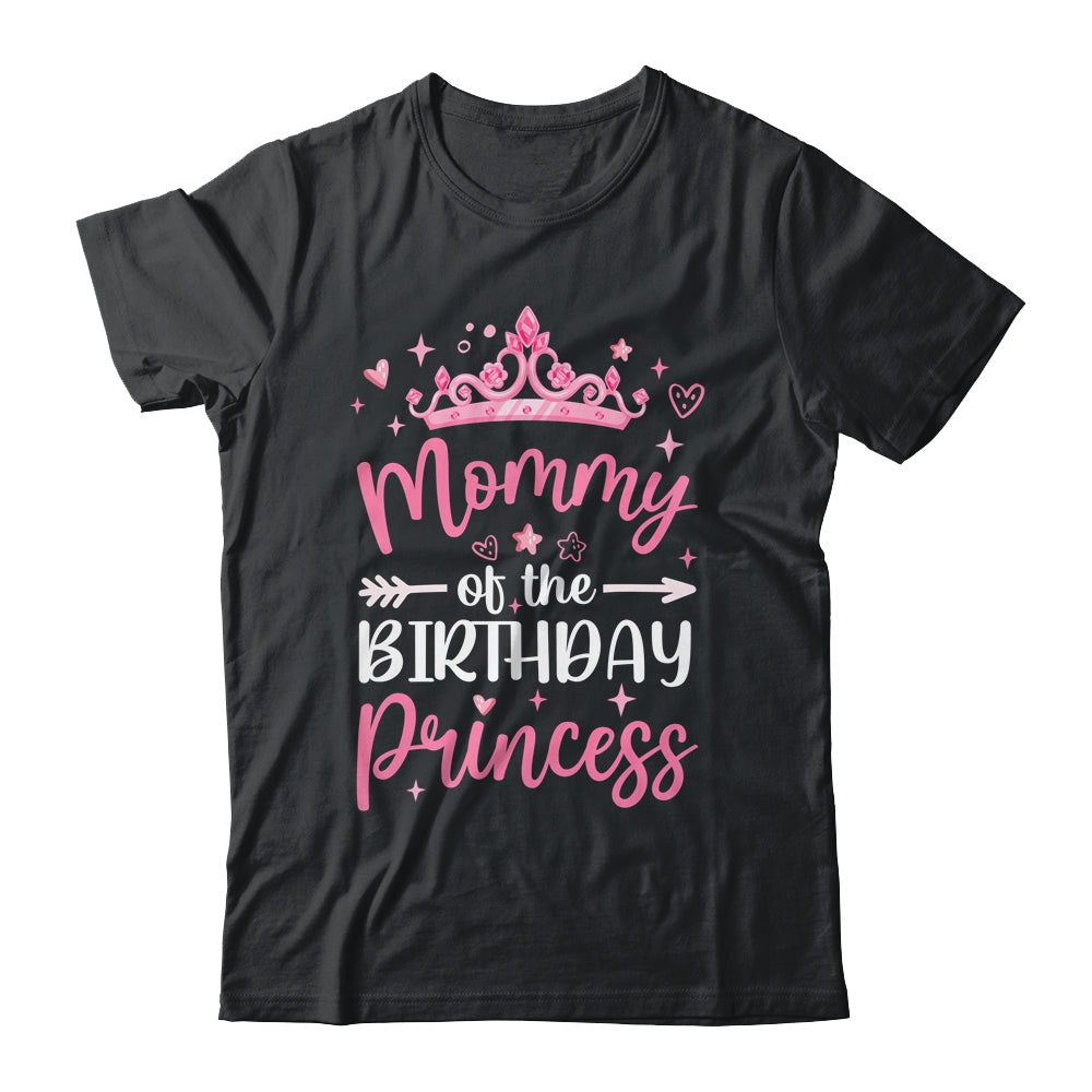 Mommy Of The Birthday Princess Birthday Girl Kid Family Shirt & Hoodie | siriusteestore