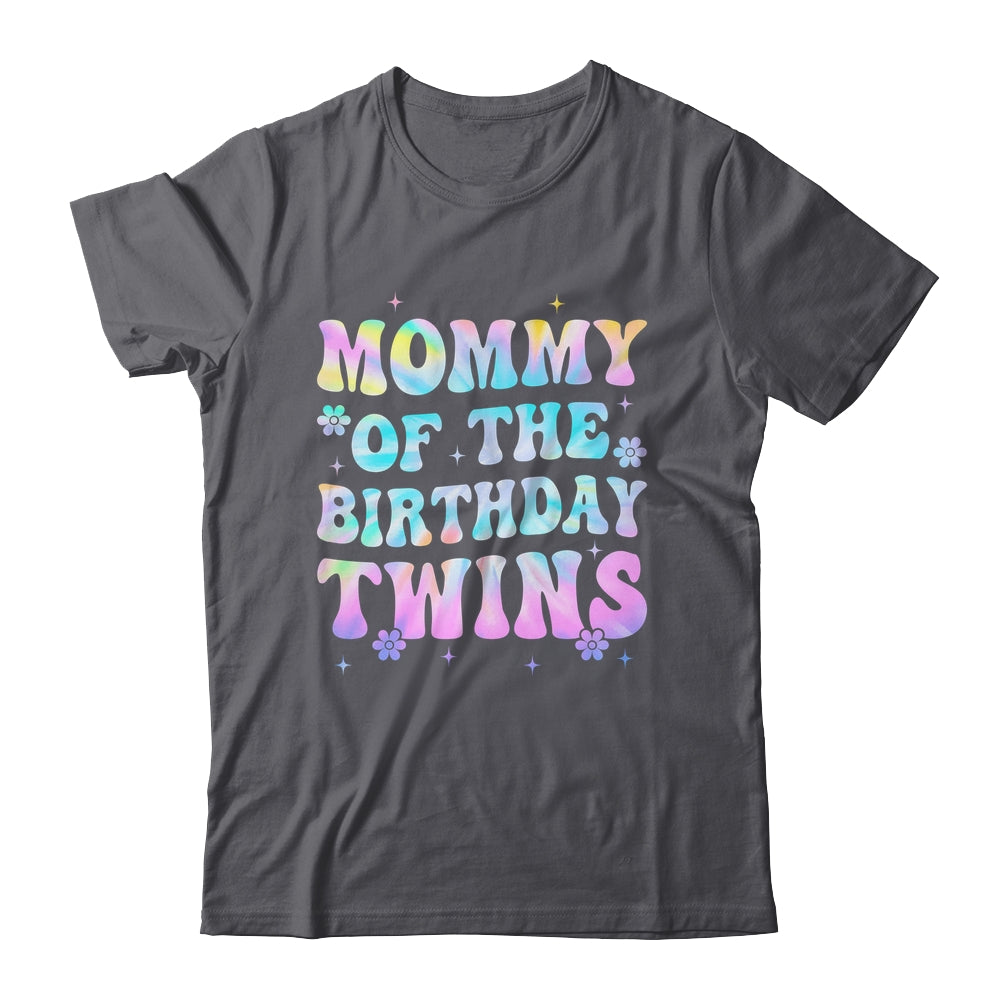 Mommy Of The Birthday Twins Girls Kids Party Retro Bday Shirt & Hoodie | siriusteestore