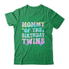 Mommy Of The Birthday Twins Girls Kids Party Retro Bday Shirt & Hoodie | siriusteestore