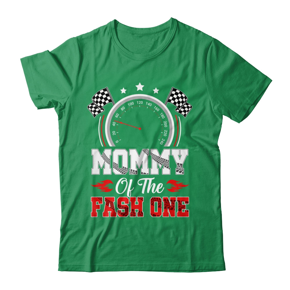 Mommy Of The Fast One 1st Birthday Racing Car Family Shirt & Hoodie | siriusteestore