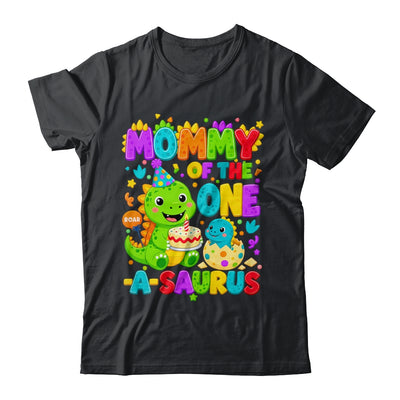 Mommy Of The One-A-Saurus 1St Birthday Boy T-Rex Dinosaur Shirt & Hoodie | siriusteestore