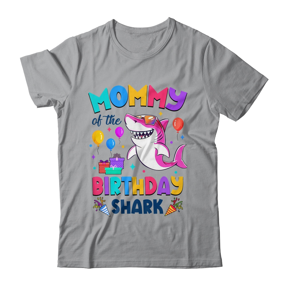 Mommy Of The Shark Birthday Family Matching Party Kids Shirt & Hoodie | siriusteestore