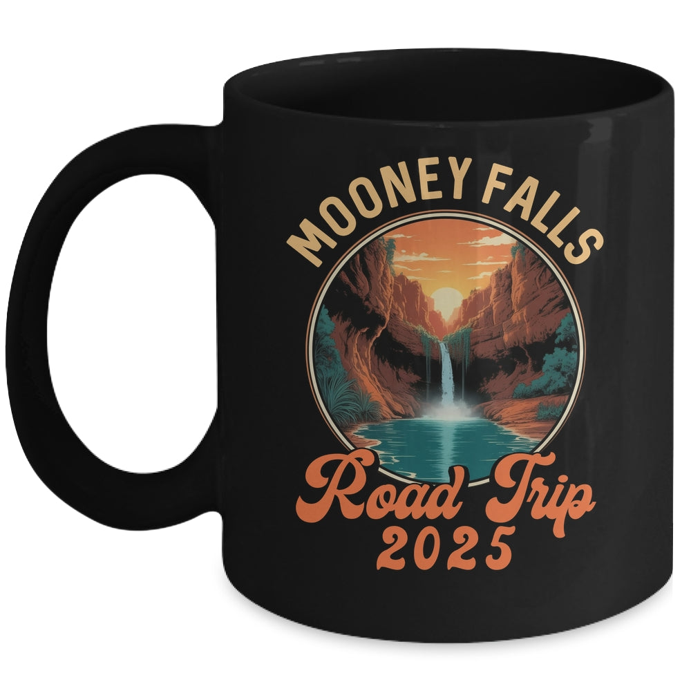 Mooney Falls Road Trip 2025 Summer Vacation Family Mug | siriusteestore