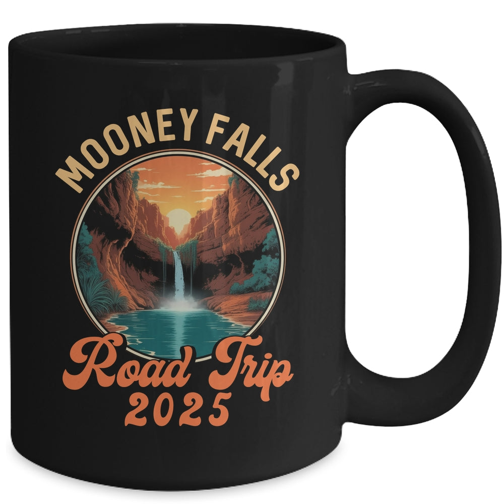 Mooney Falls Road Trip 2025 Summer Vacation Family Mug | siriusteestore