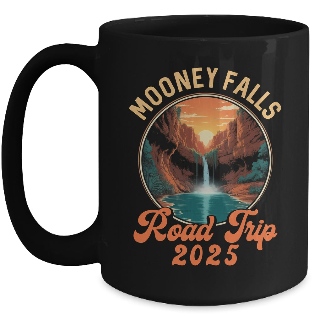 Mooney Falls Road Trip 2025 Summer Vacation Family Mug | siriusteestore