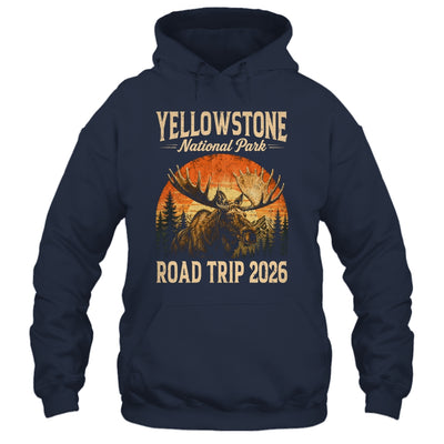 Moose Yellowstone National Park Family Trip 2026 Outdoor Shirt & Tank Top | siriusteestore