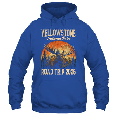 Moose Yellowstone National Park Family Trip 2026 Outdoor Shirt & Tank Top | siriusteestore